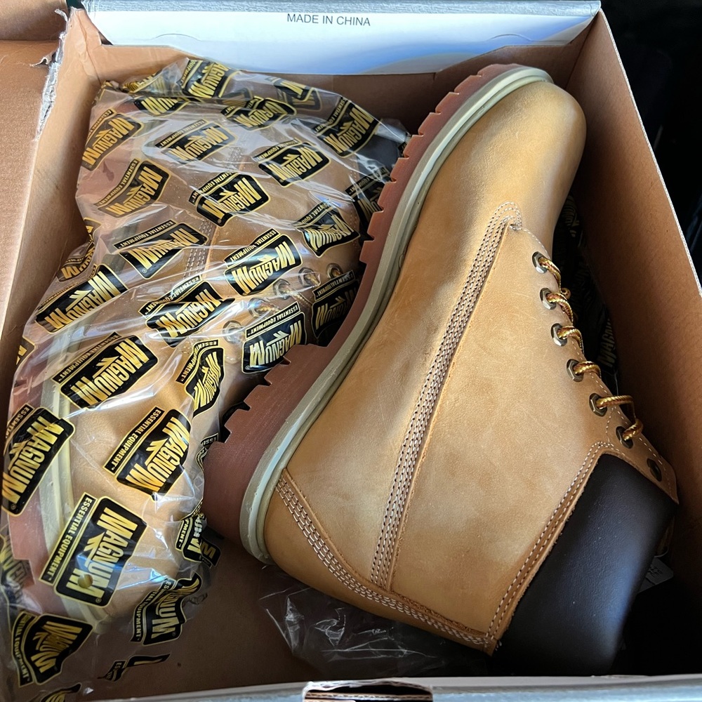 MEN'S MAGNUM GRITSTONE MID STEEL TOE WORK BOOTS